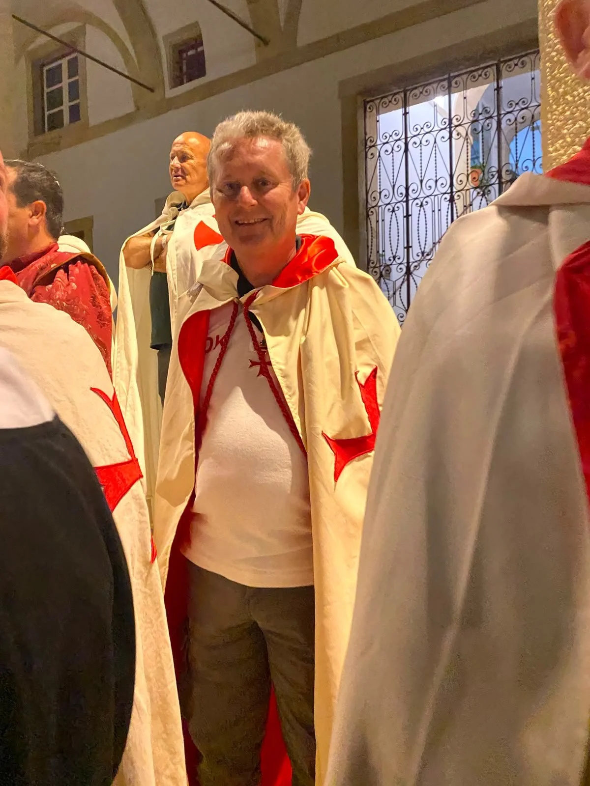 Darren Keohane Owner at Templar Knights Tours Marching in the Templar procession 2026