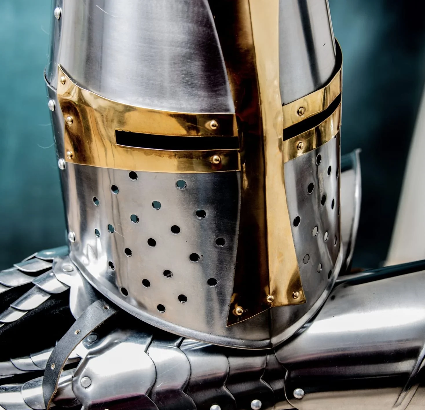Knights Helmet coffee session discussion.