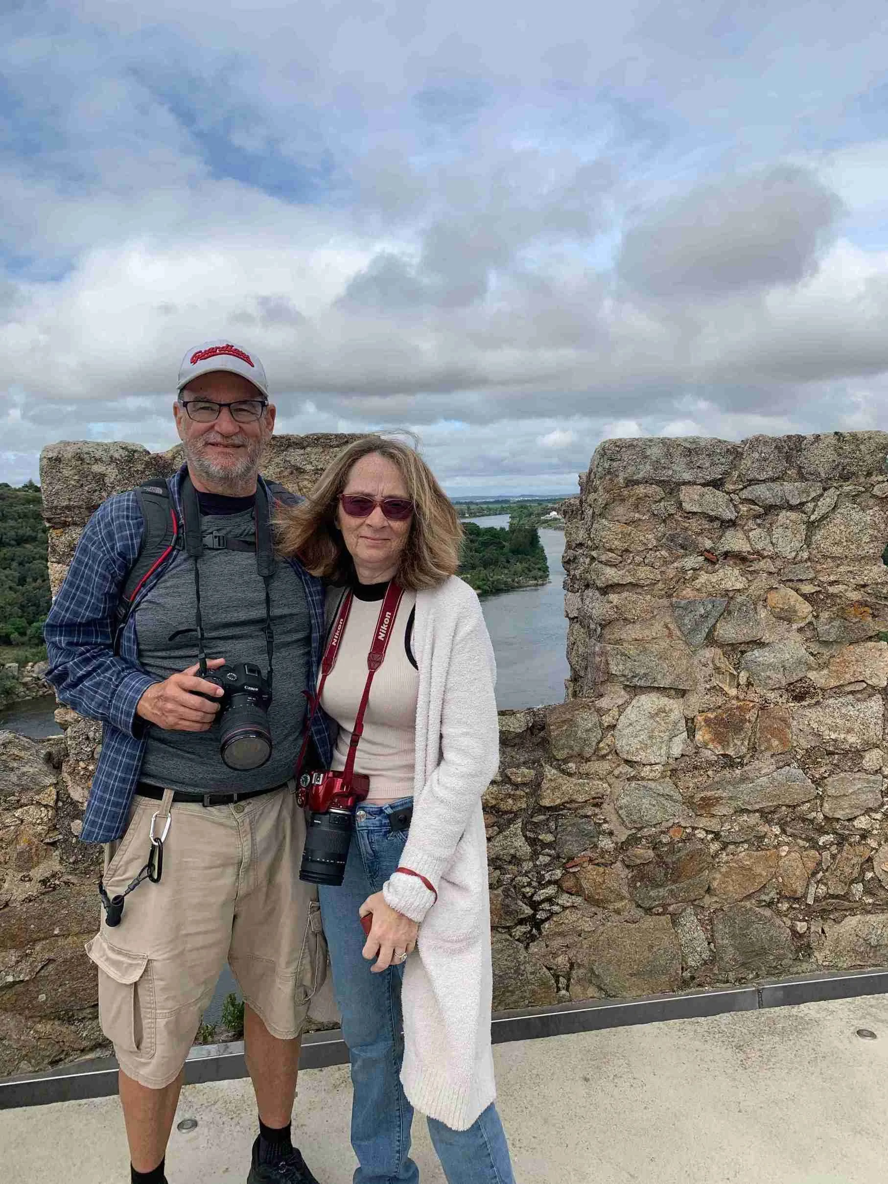 History buffs at Almourol