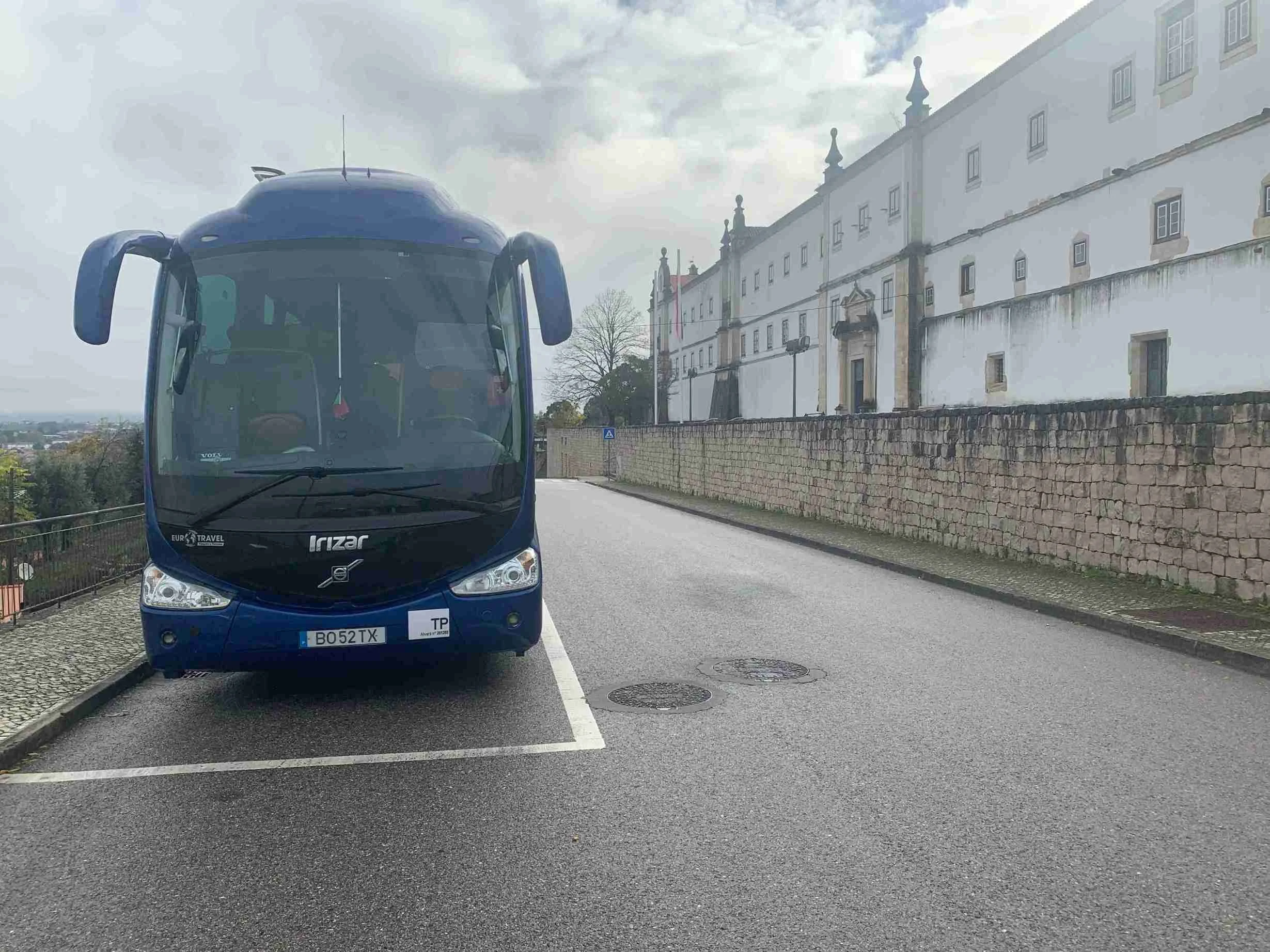 Templar Knights Tours - catching the coach to Tomar