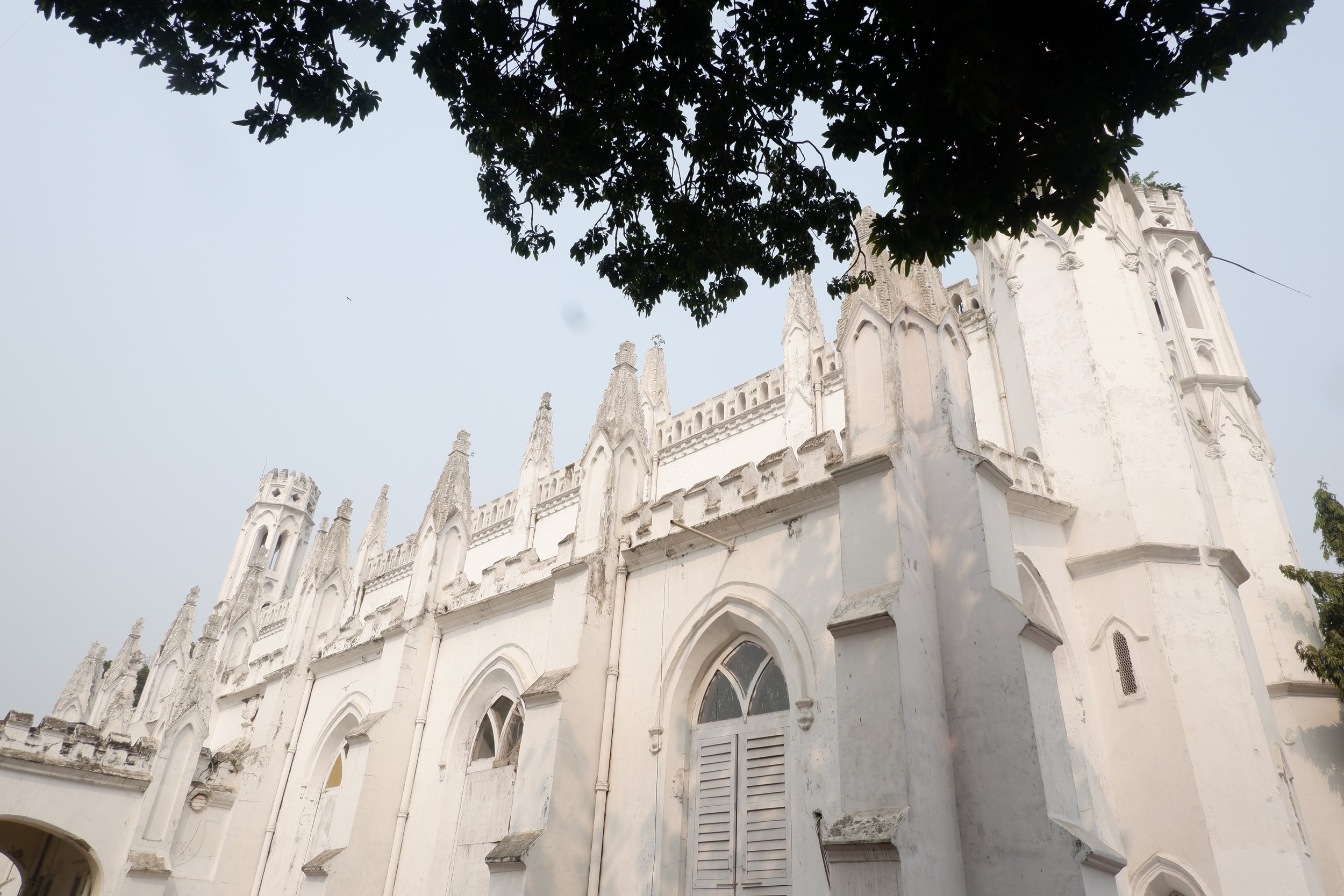 The complex's library building