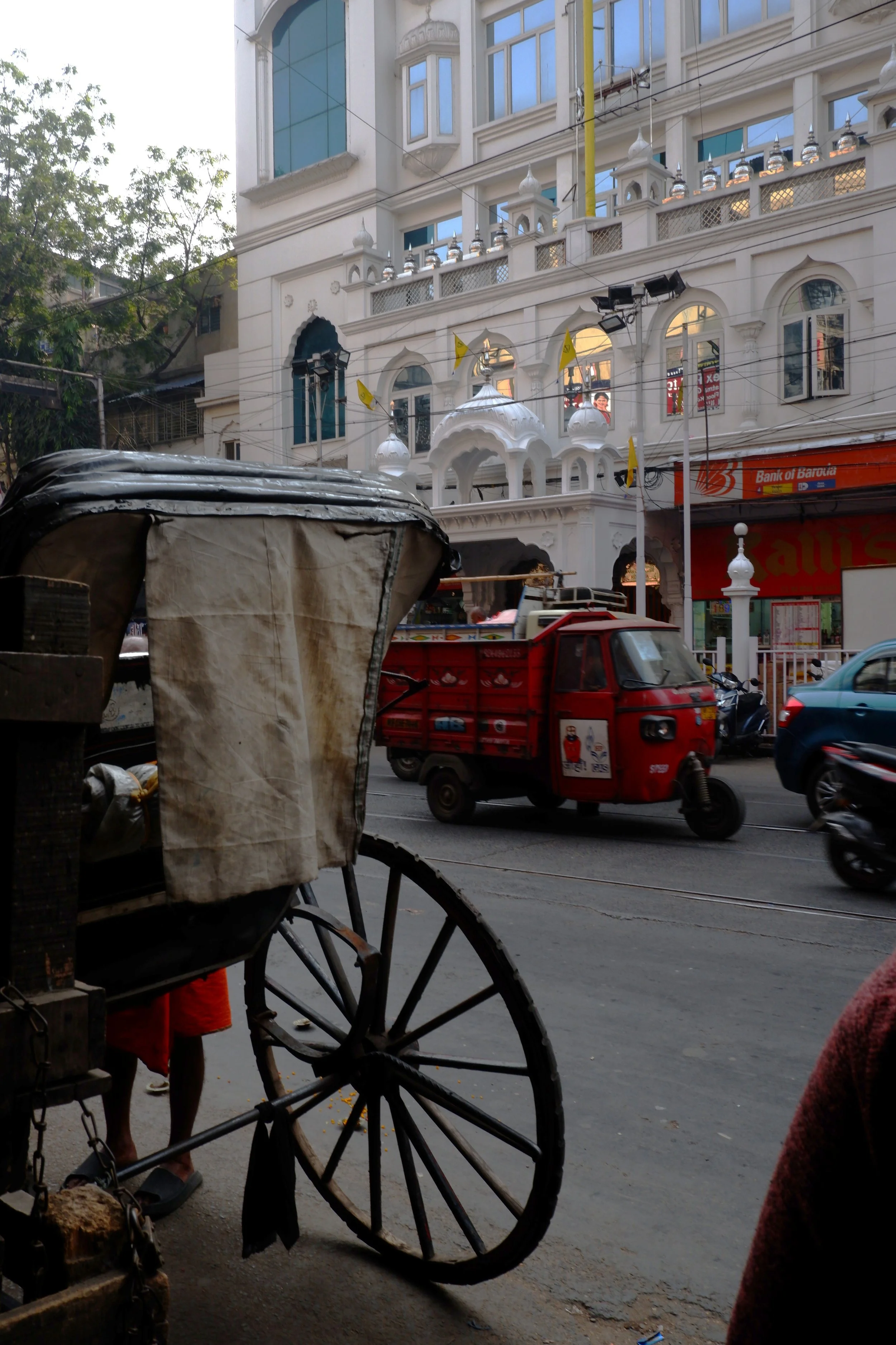 As are transportation modes of different eras.