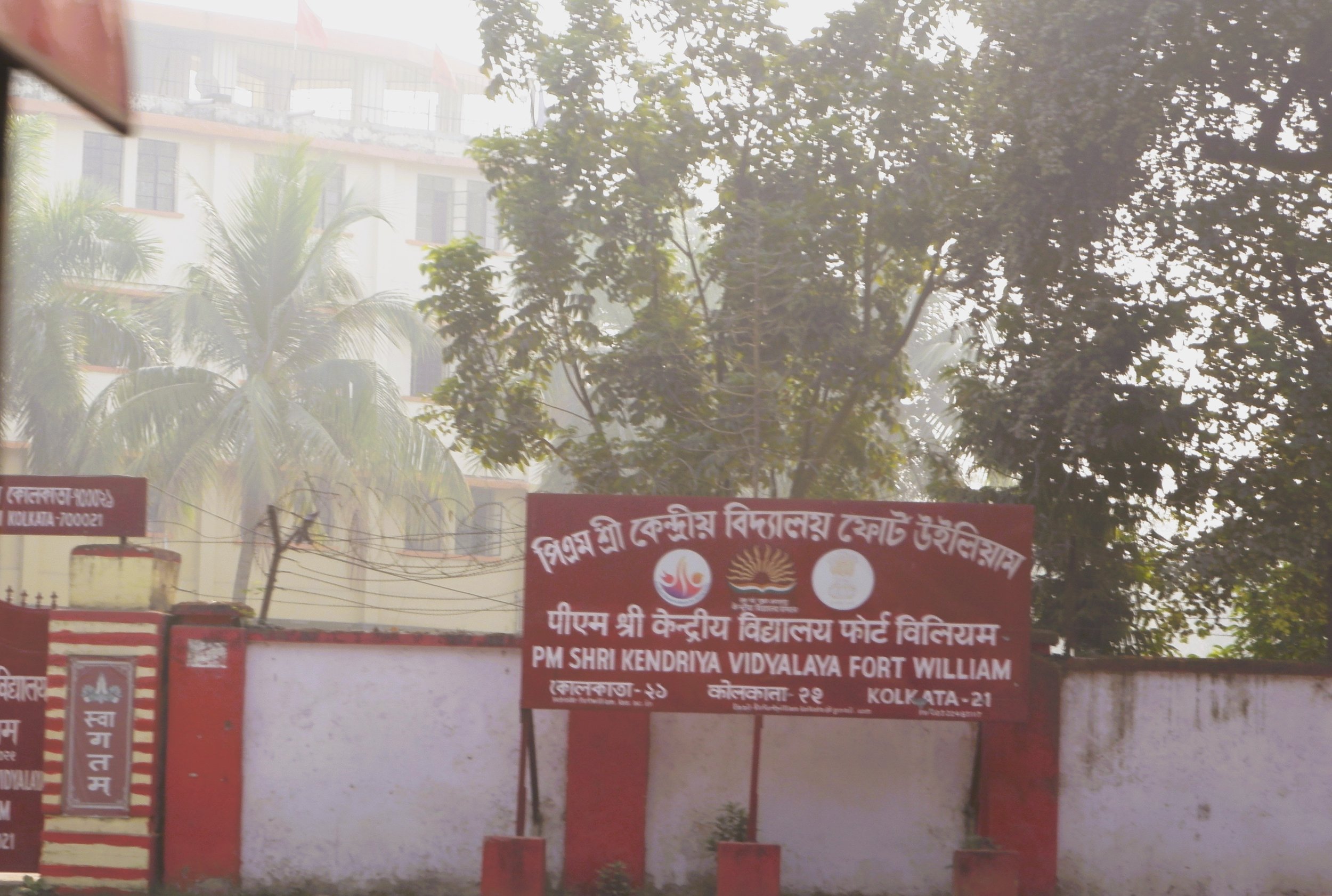 A school for children of Indian Army members, near Fort William grounds