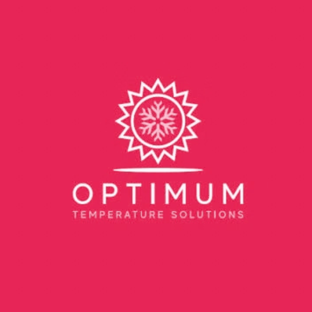 optimum temperature solutions logo black background
