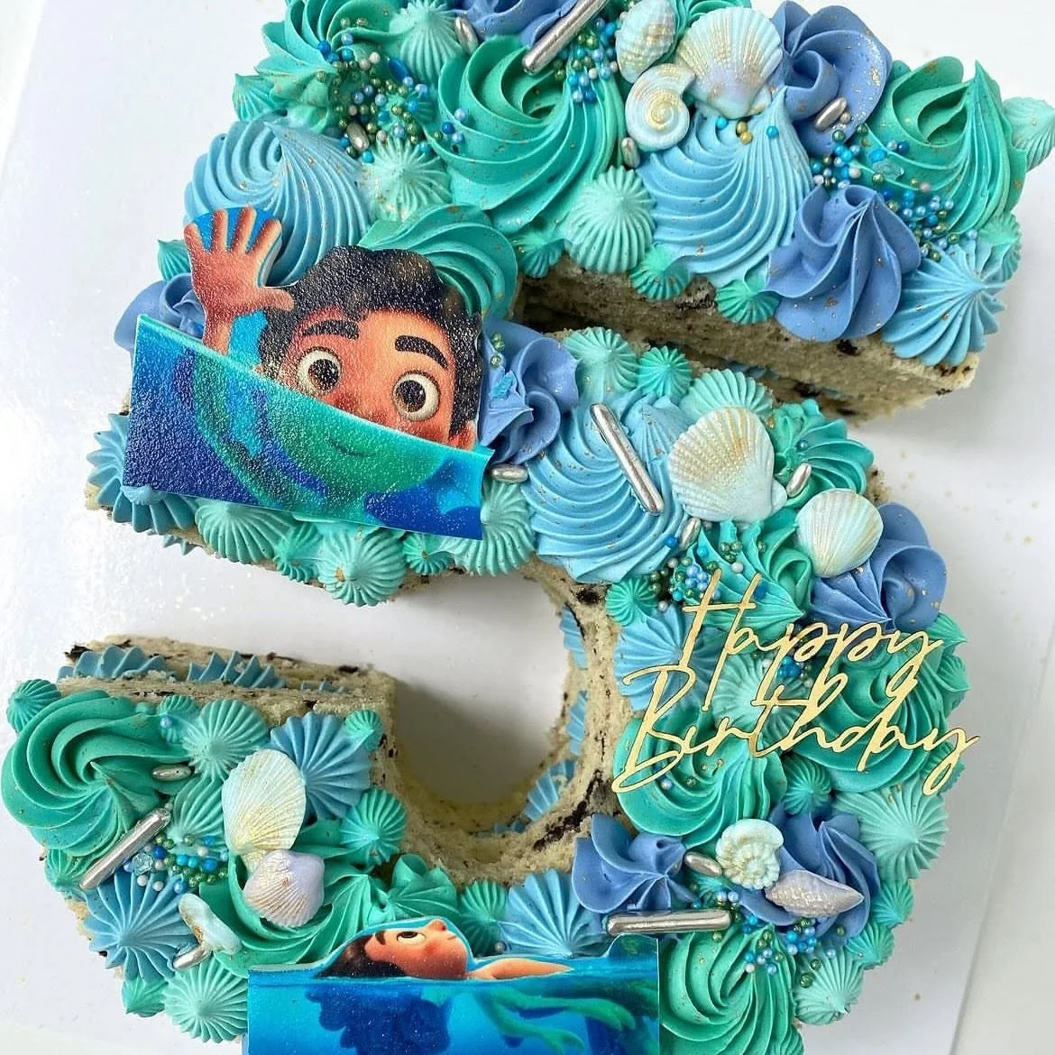 Number five Birthday Cake Luca theme.jpg