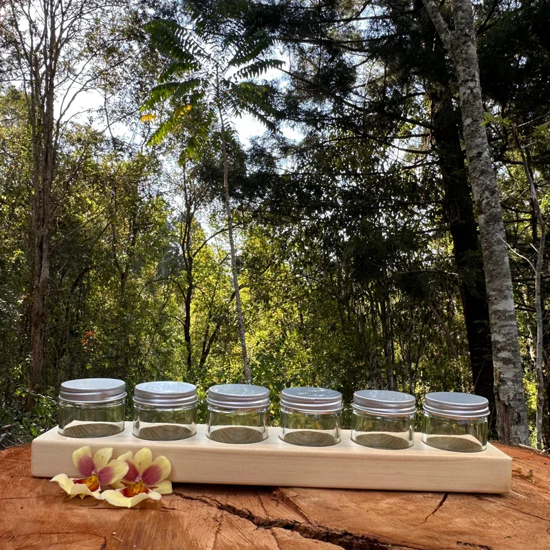 Wooden Paint Holder Set