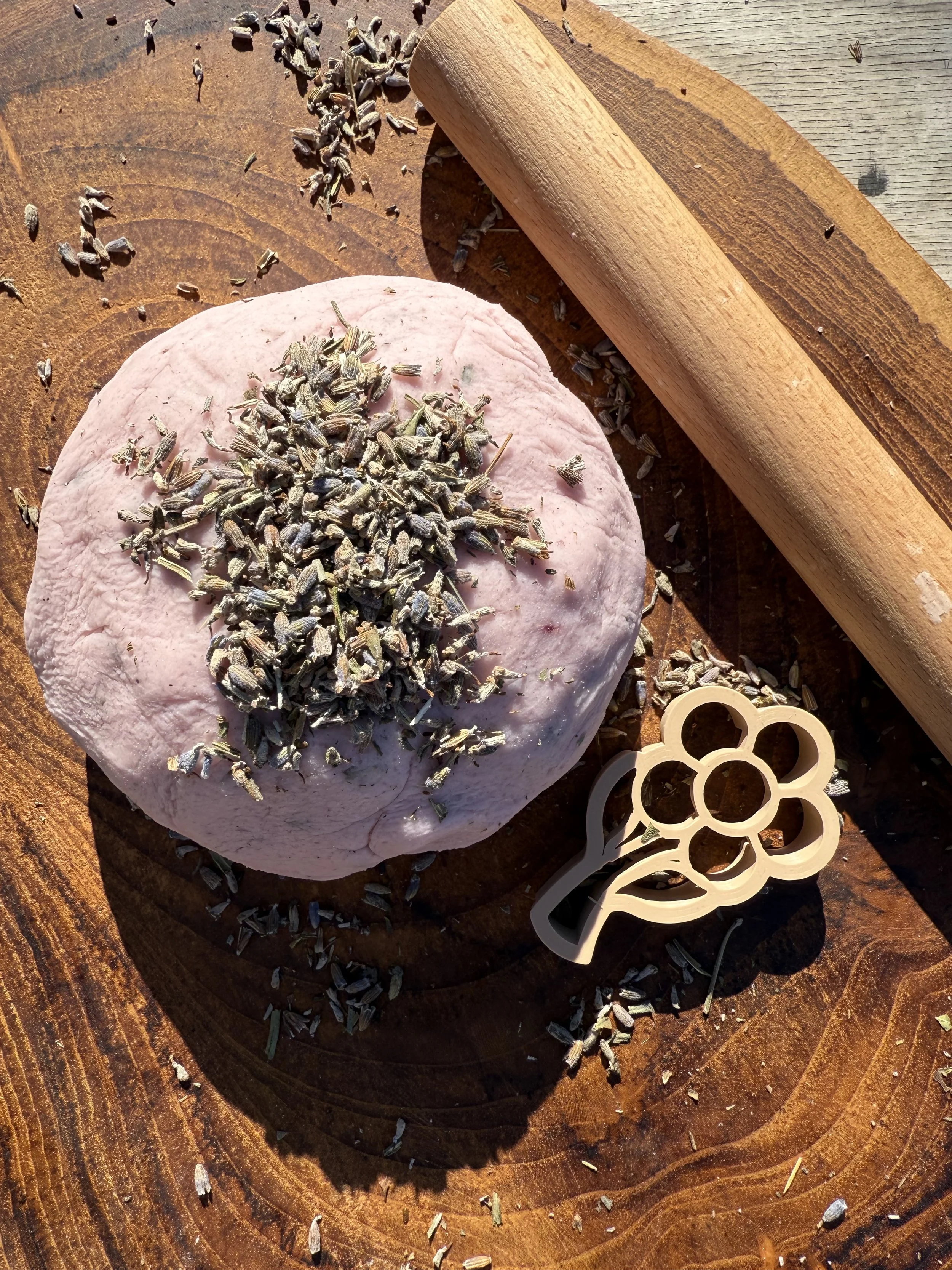 The Lavender Playdough Kit