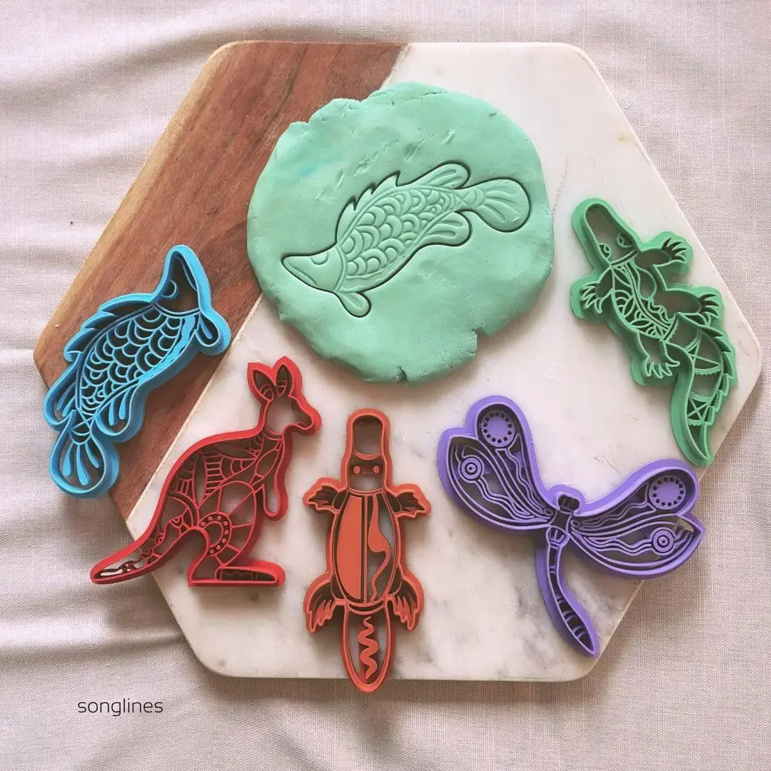 Aboriginal Animals Eco-Imprint Cutter Bundle