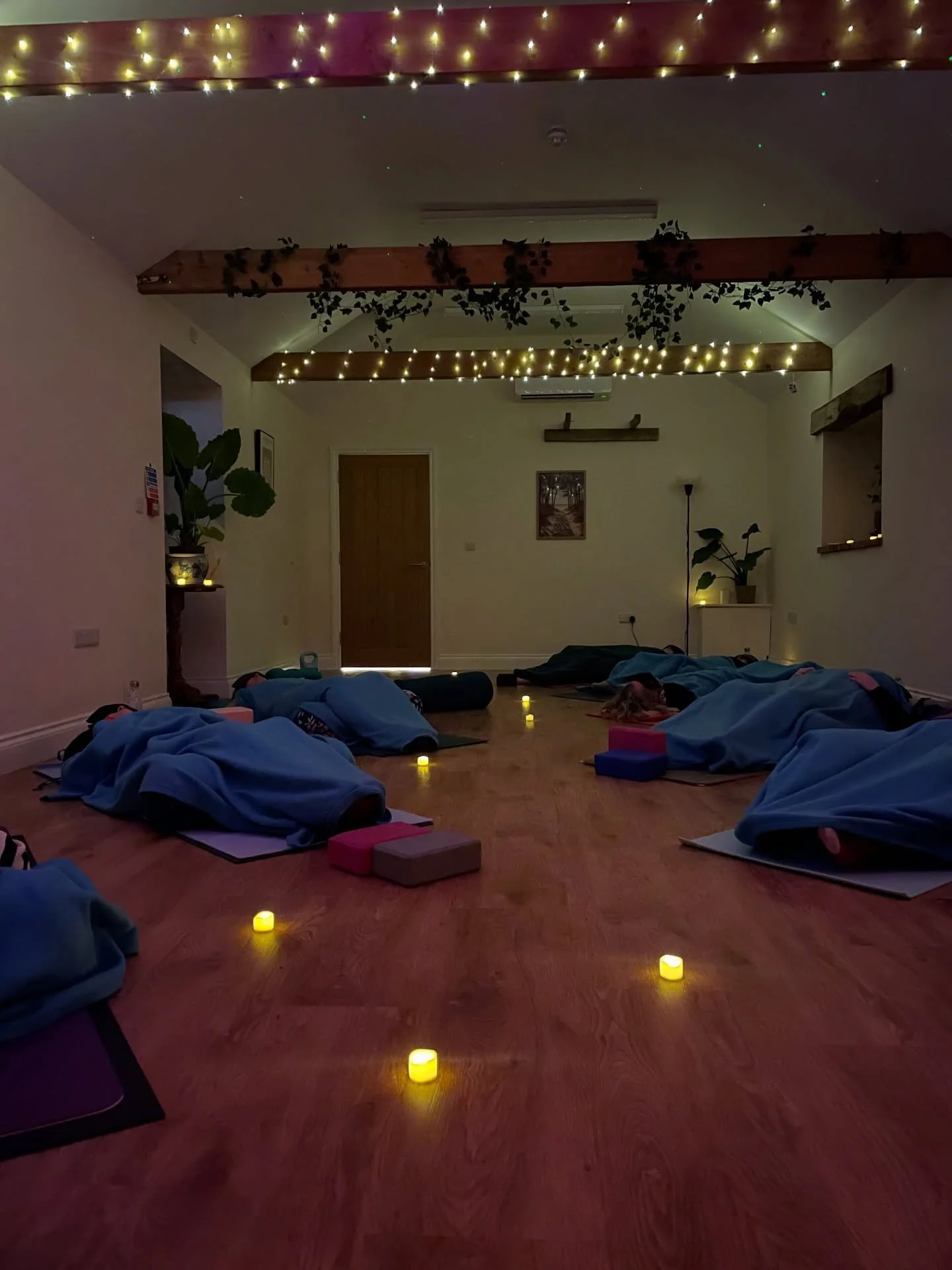 Candlelit Yin 🕯️✨

We gathered at @grovefarmwellbeing last night to connect, breathe, and let stillness do the deep work. 

I&rsquo;m falling in love with Yin - again and again. In our yang-dominated world of stress and constant doing, this is the c