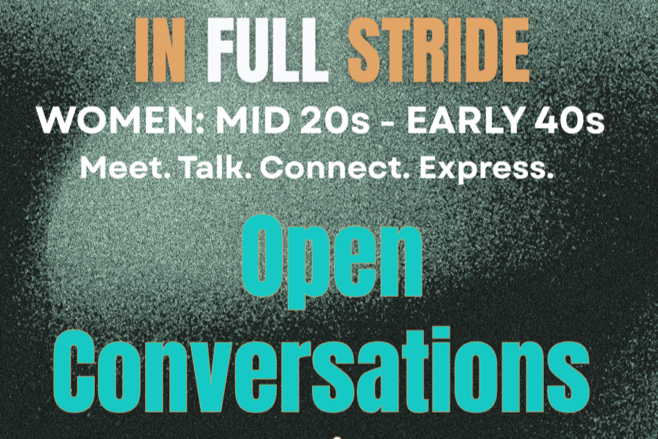 OPEN CONVERSATIONS Evening 2: IN FULL STRIDE