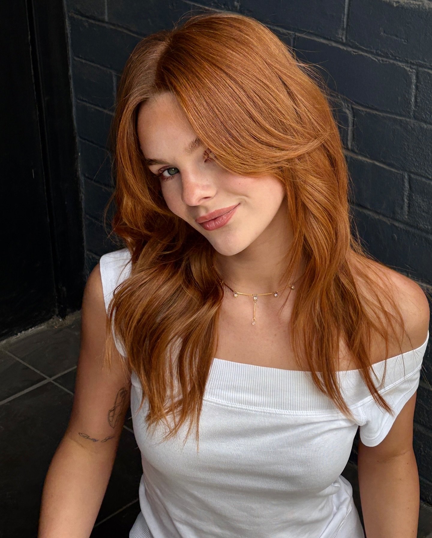 She&rsquo;s having a copper moment and we are here for it! 🧡#copper #copperhair