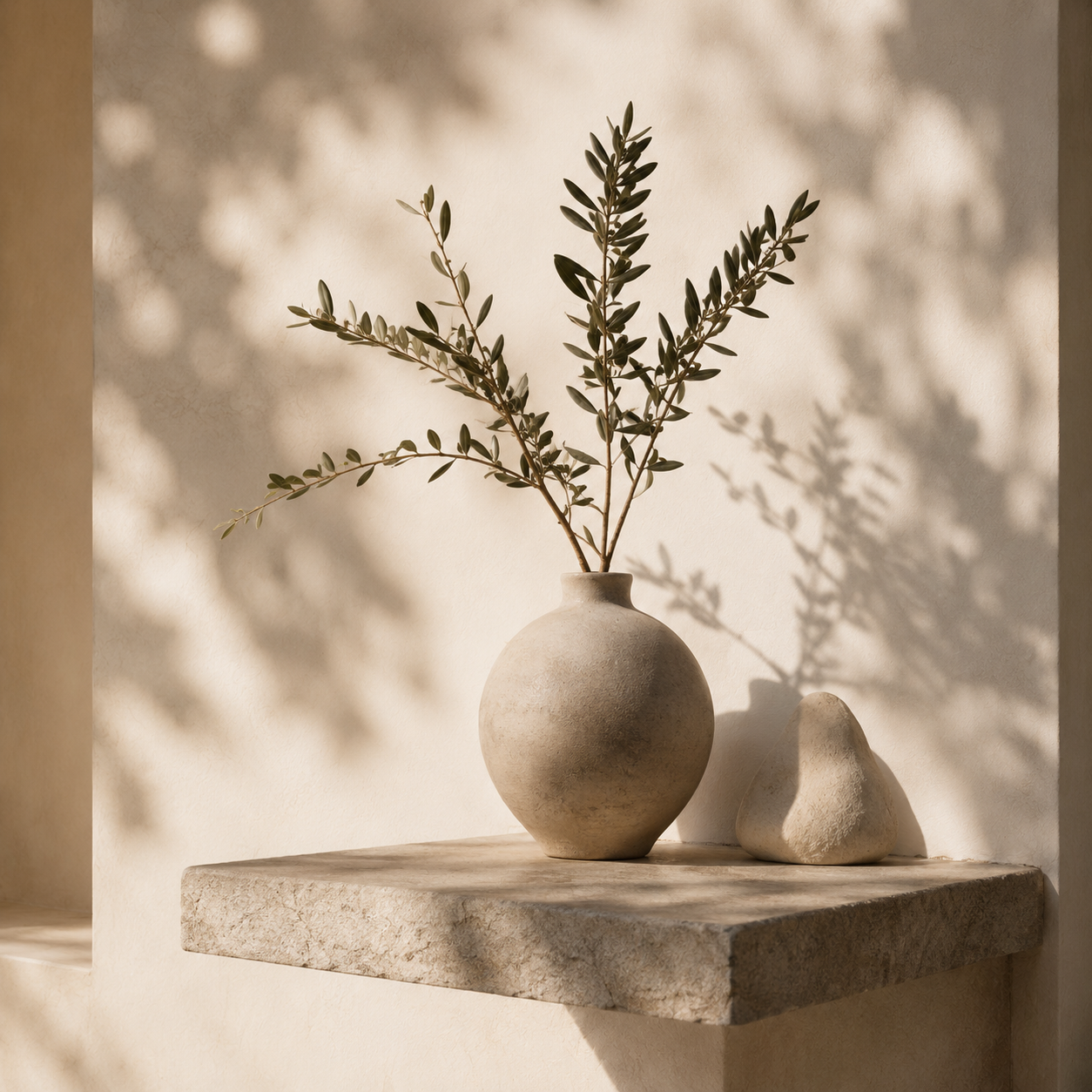 Expansive Mediterranean horizon in soft natural light, representing purpose, connection and the spiritual dimension of The Zenquility Method.