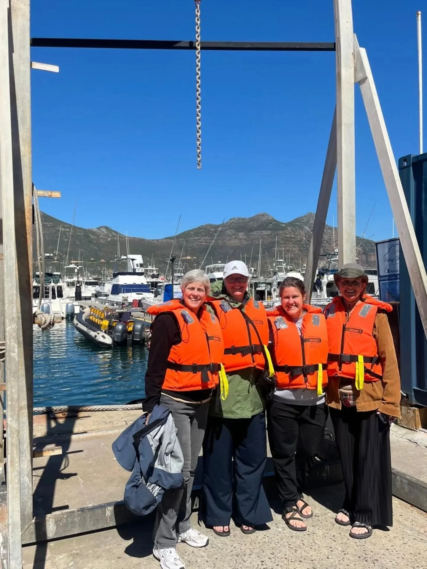 Big thanks to Anthea from @captain_jacks_capetown who take good care of a group of our ladies who did a high speed boat trip in Hout Bay.