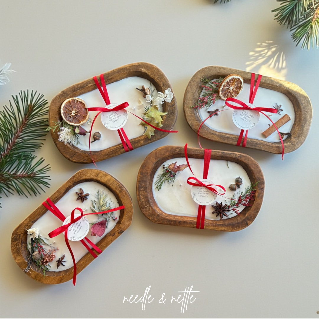 Non-Toxic Dough Bowl Soy Candle