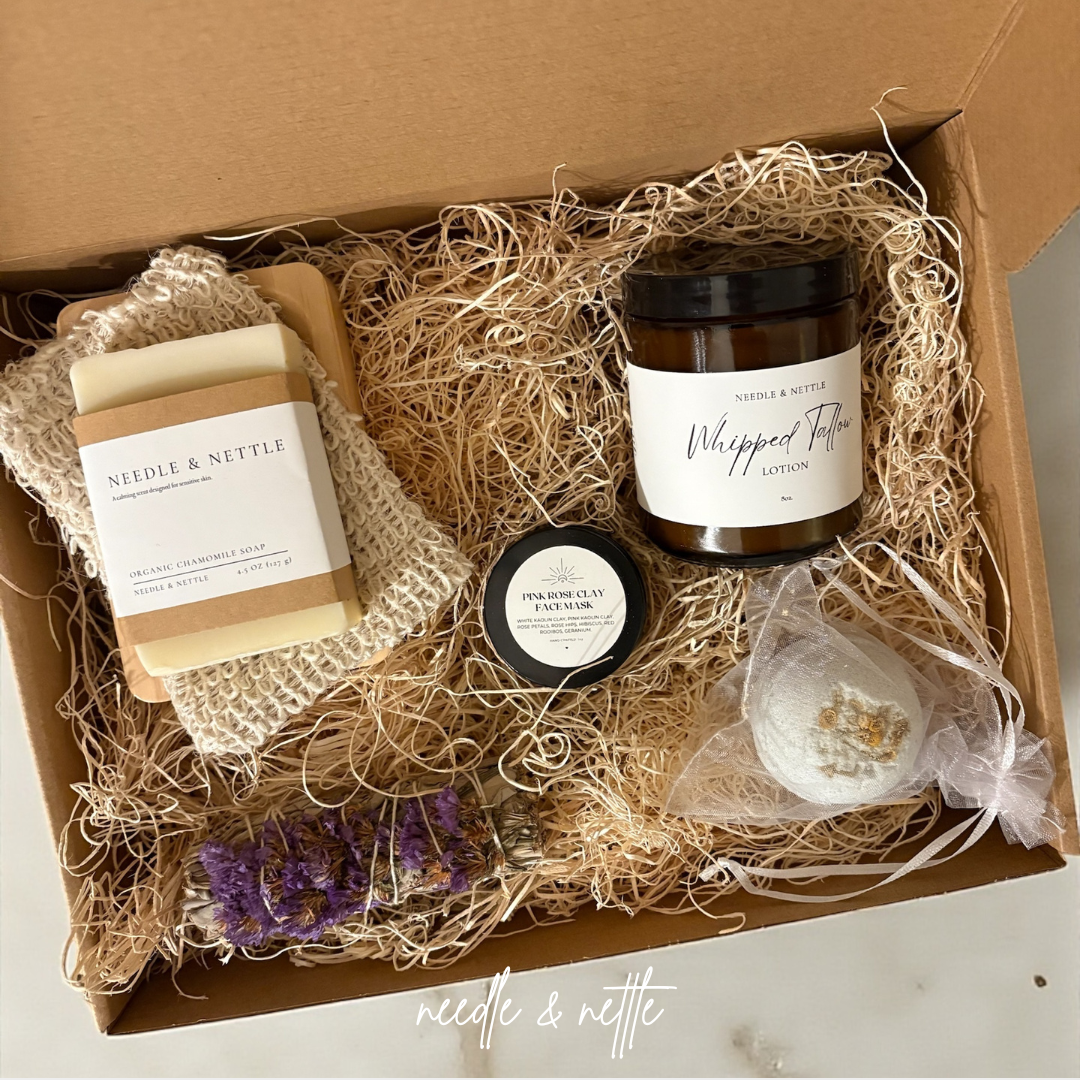Organic Self Care Gift Basket