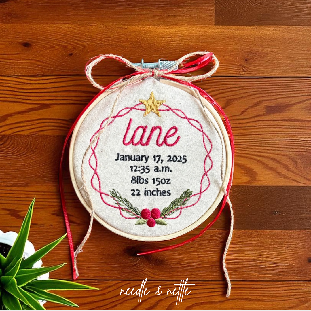 Celebrating Birth Ornament