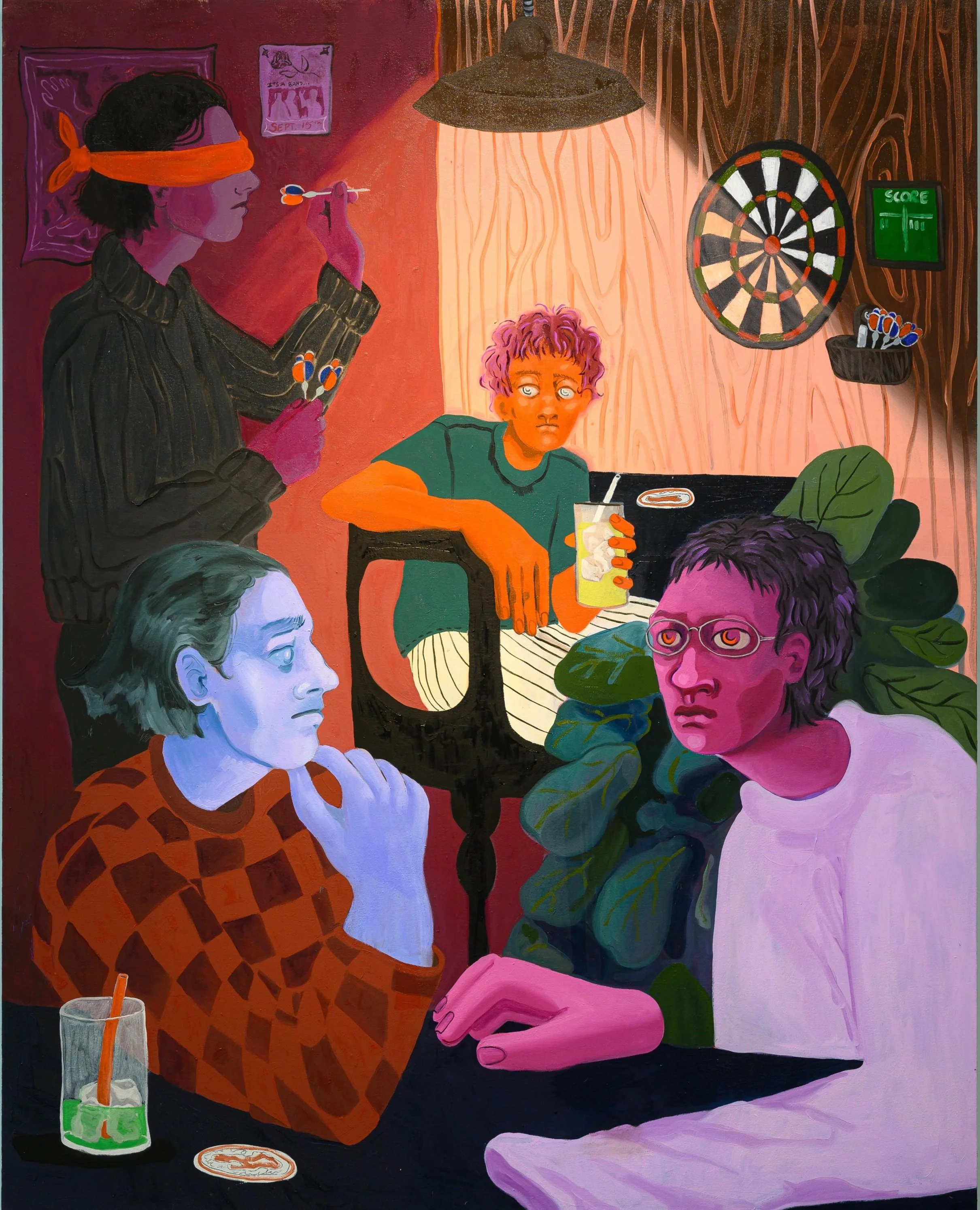 Missed Shot Oil on Canvas 60x48 in
