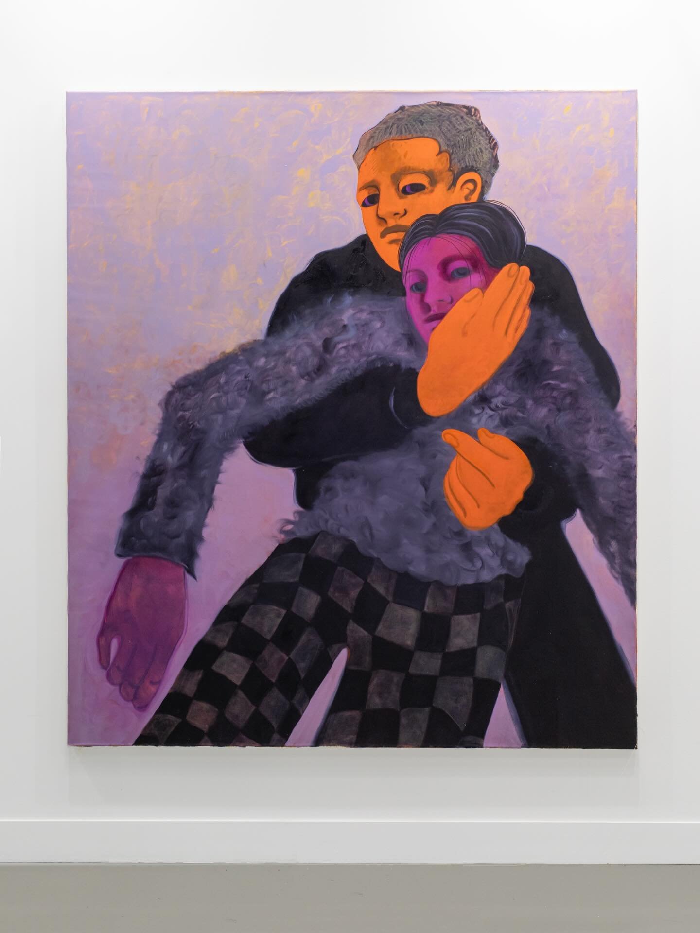 Up at Miart Milan this week with @gaagallery - go check it out! 🍀 for inquiries reach out to Gaa Gallery 🪩  Up Close, 2026
Oil on canvas
190 x 165 cm