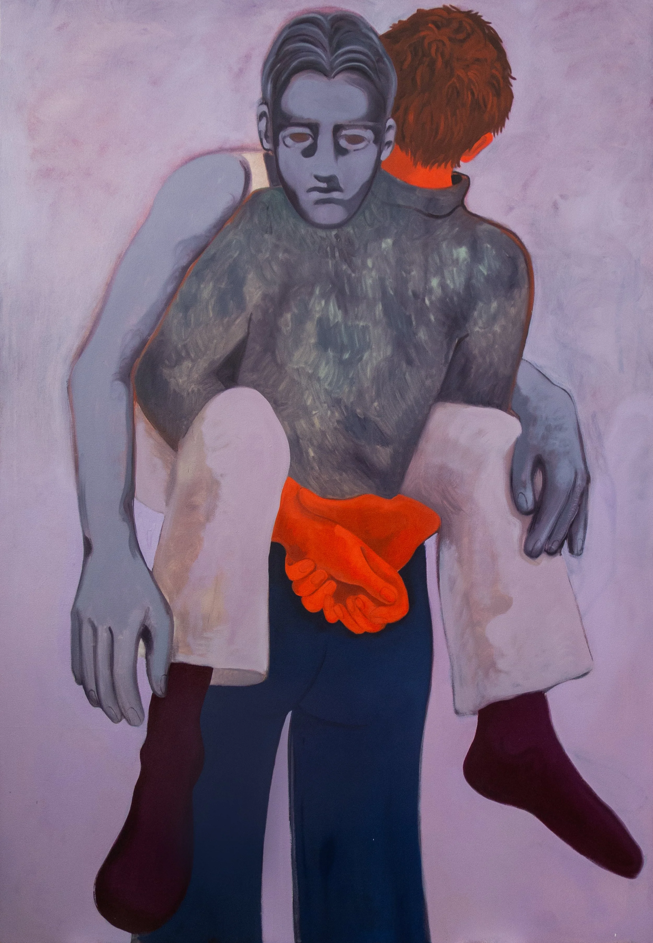 Carry On OIl on Canvas 210x150cm