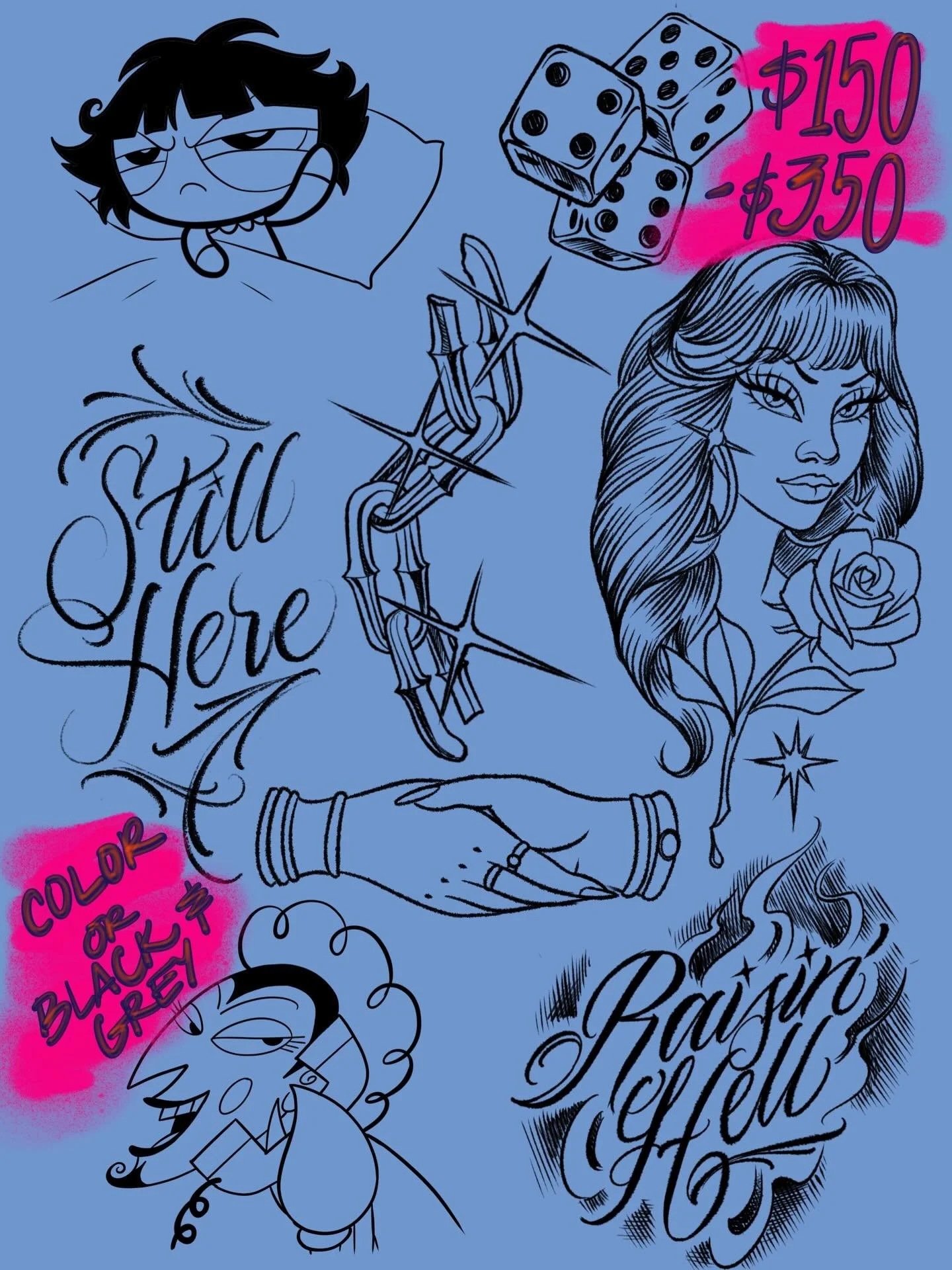 ⭐️⭐️⭐️ I have flashhhh. 💫💫💫Feel free to DM me to snatch em up. I have availability Sunday 1/11 if you want to get in then!
*
*
*
*
*
#flashtatoo #nctattooartist #northcarolina