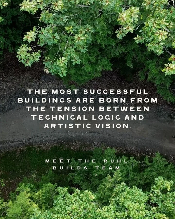 👋🏻 Meet the Ruhl Builds Team. 

Our background includes years of hands-on experience with building retrofits, renovations, and new construction. 

That experience now informs our design and advisory work, allowing us to identify risks early, evalua
