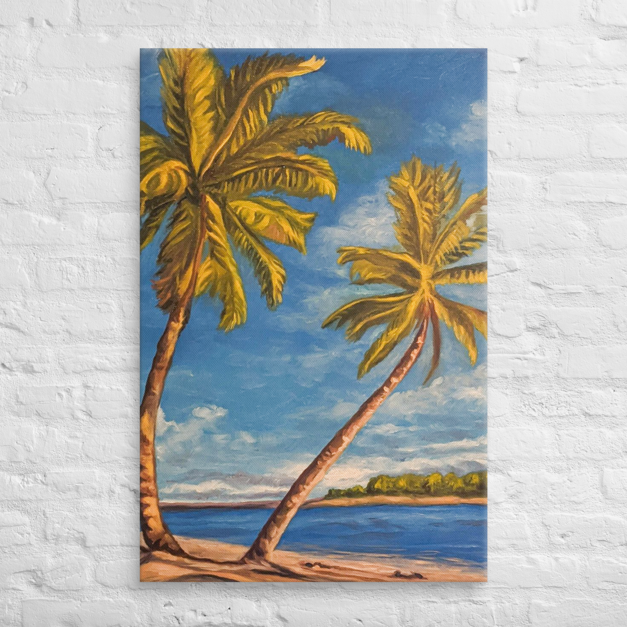 Tropical Beach Scene