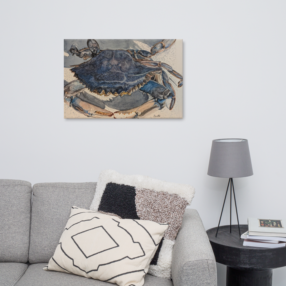 Blue Claw Crab — Art by Stephen Marotta