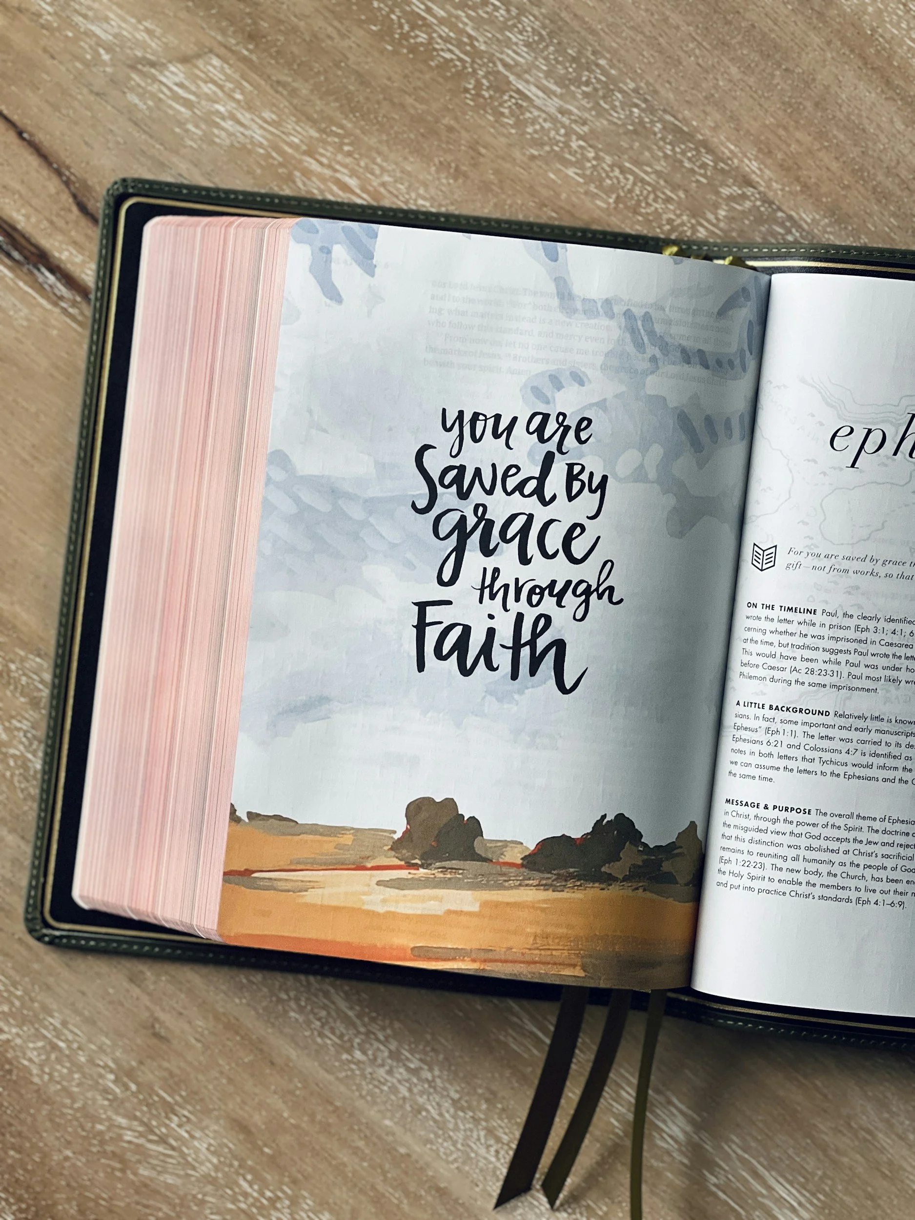 Saved by grace through faith