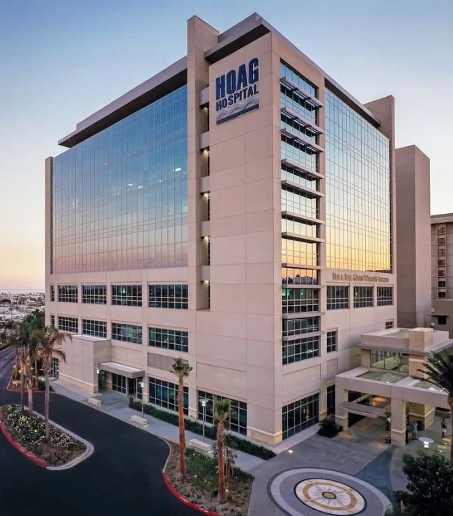 exterior of hoag hospital