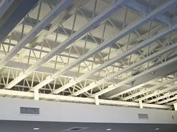 rafters and lighting at the Casa Nueva County Office Building