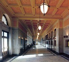 Interior of the Glendale Post Office
