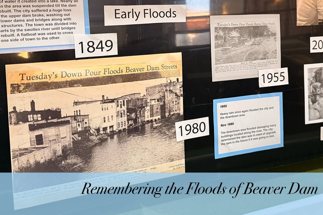 Temporary Exhibit - Remembering the Floods