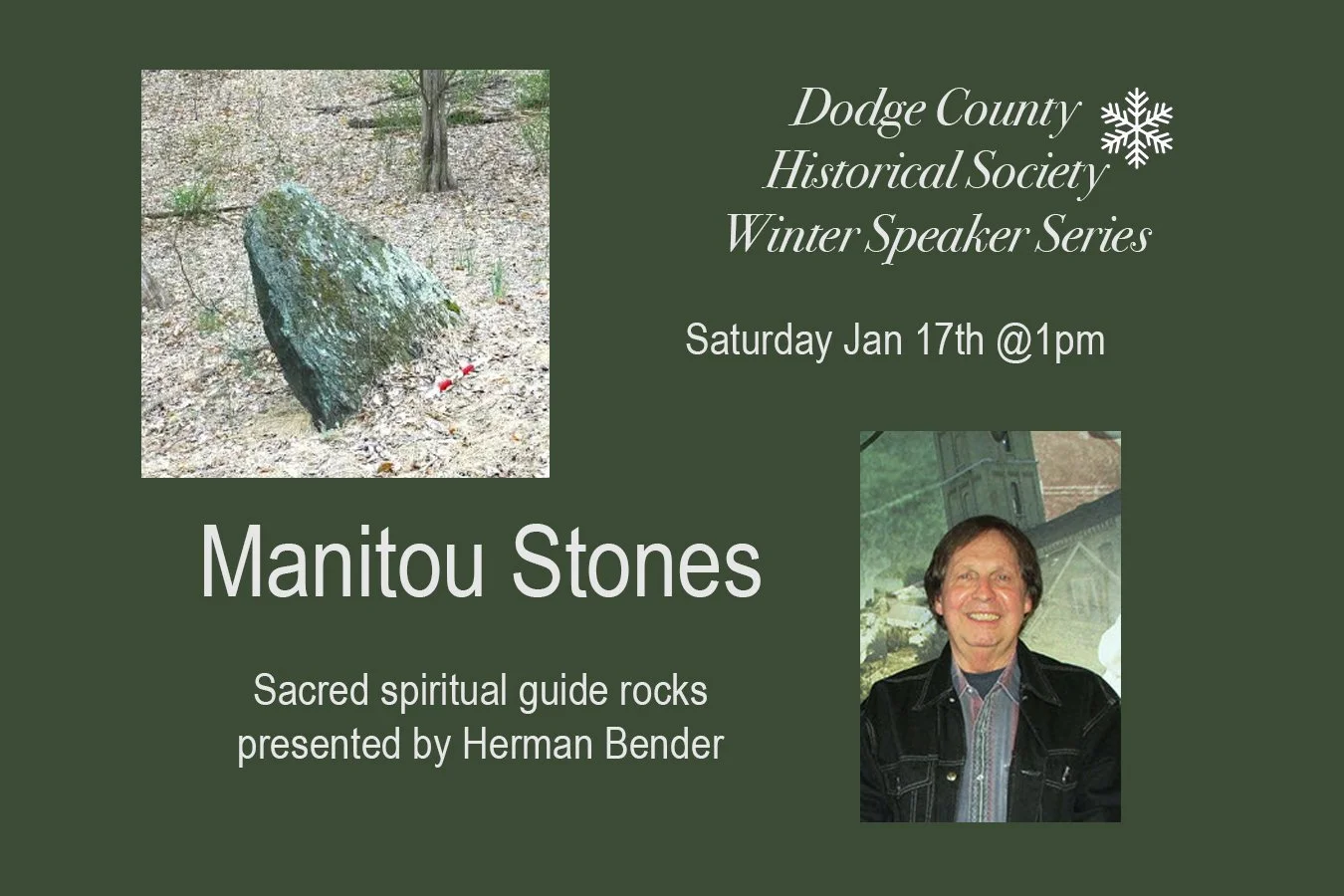 Speaker Series: Manitou Stones