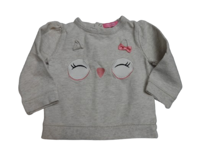 Little Mini Treads, thrifting, gently used baby clothes , second-hand, machine washable, Isaac Mizrahi New York, sweatshirt