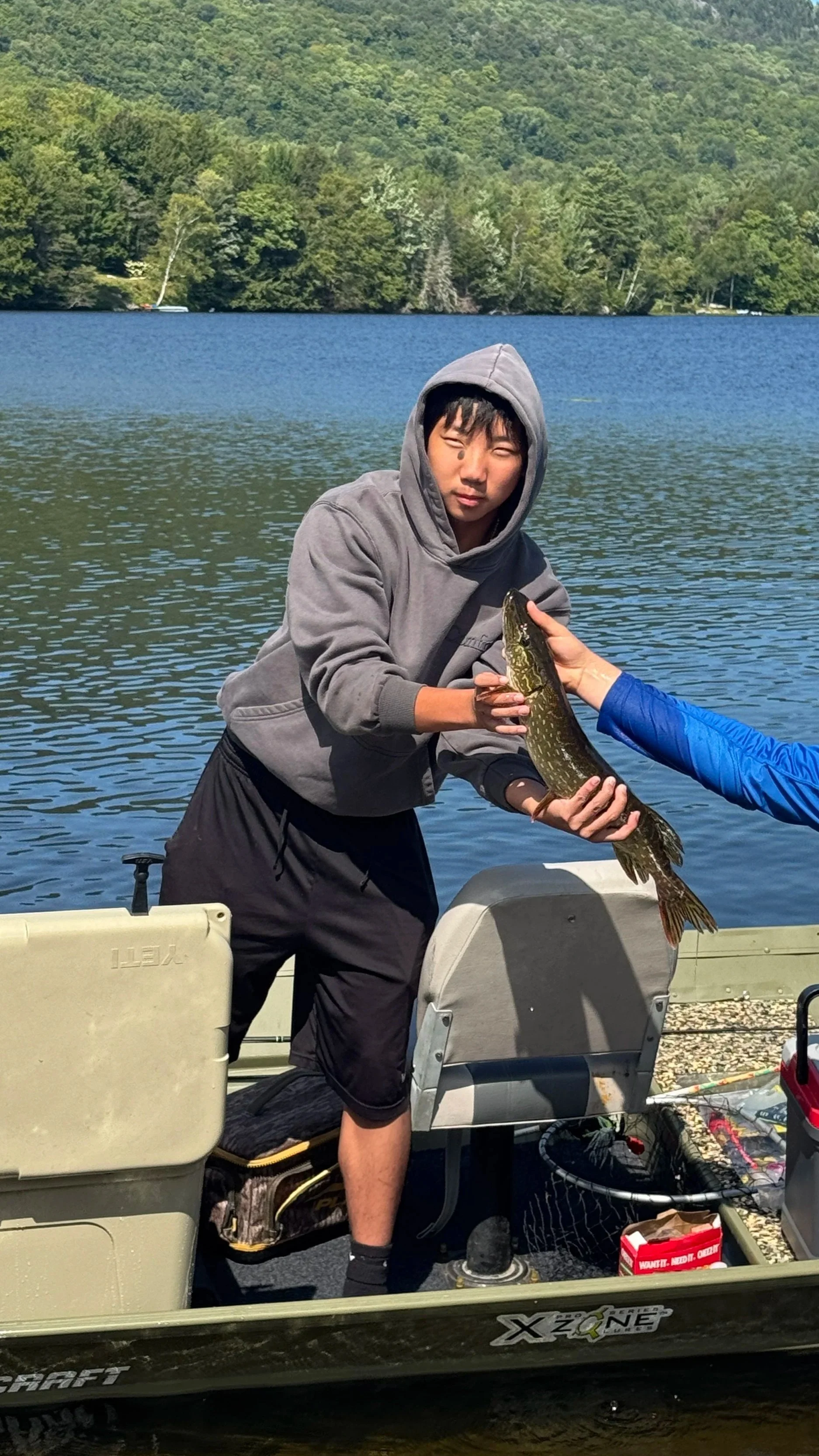 Keeton Hull’s northern pike weighed 2 lb 15 5/8 oz and measured 23 1/2 inches, earning first place in the Northern Pike Weight division.