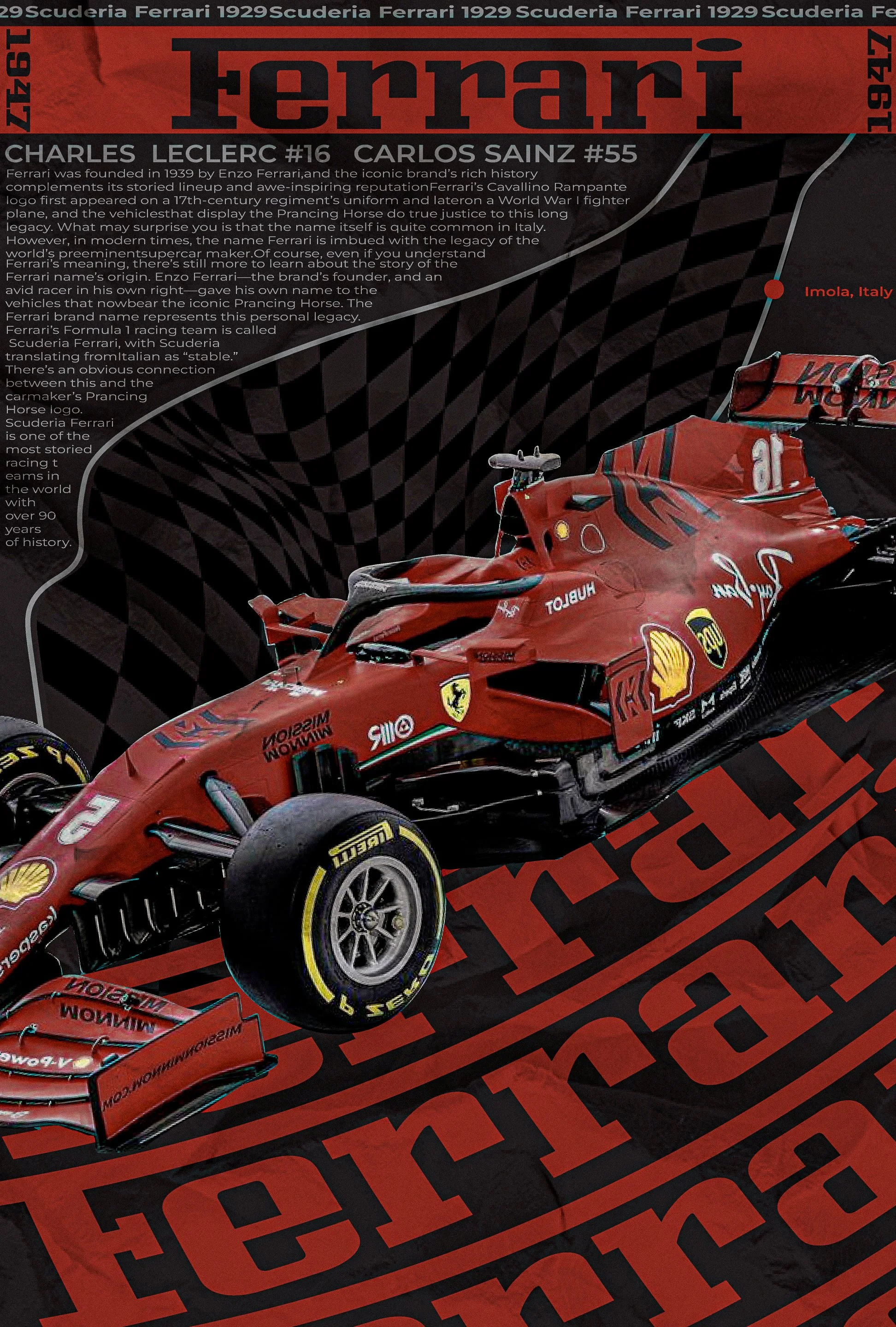 Scuderia Ferrari Poster