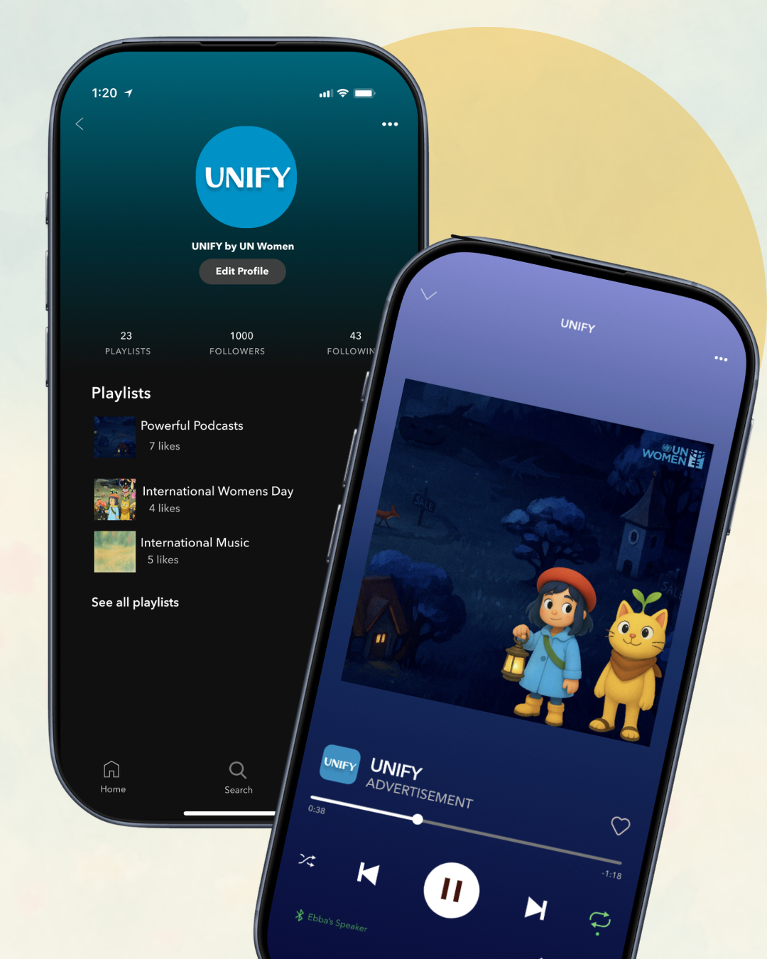 UNIFY Spotify Ad & Account 