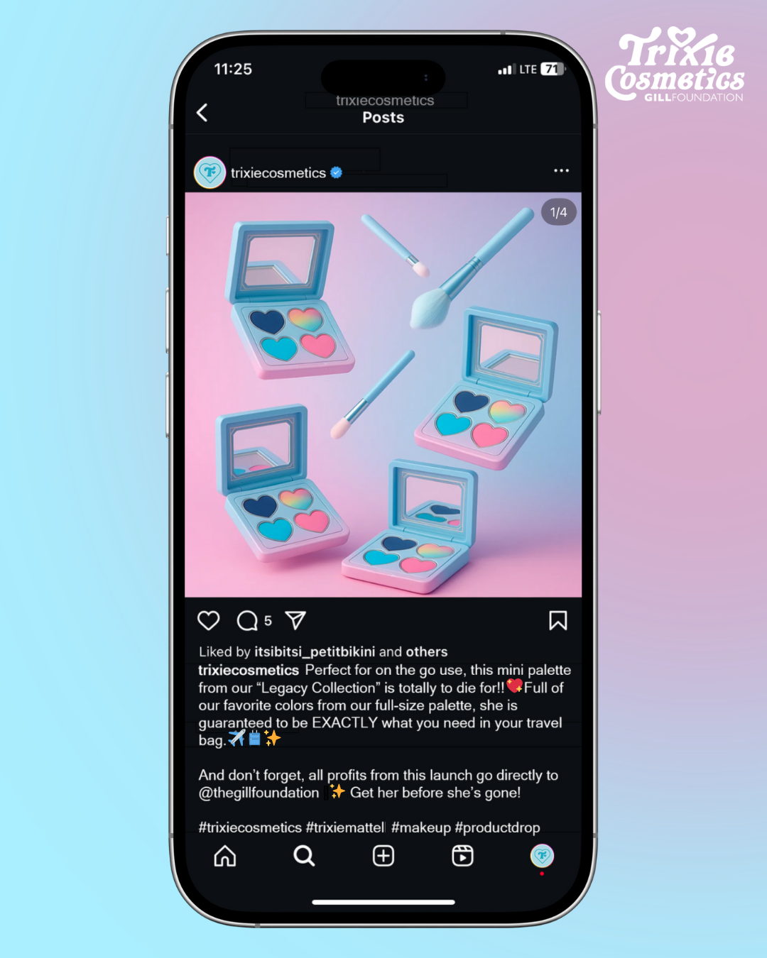 TRIXIE COSMETICS - Social Post