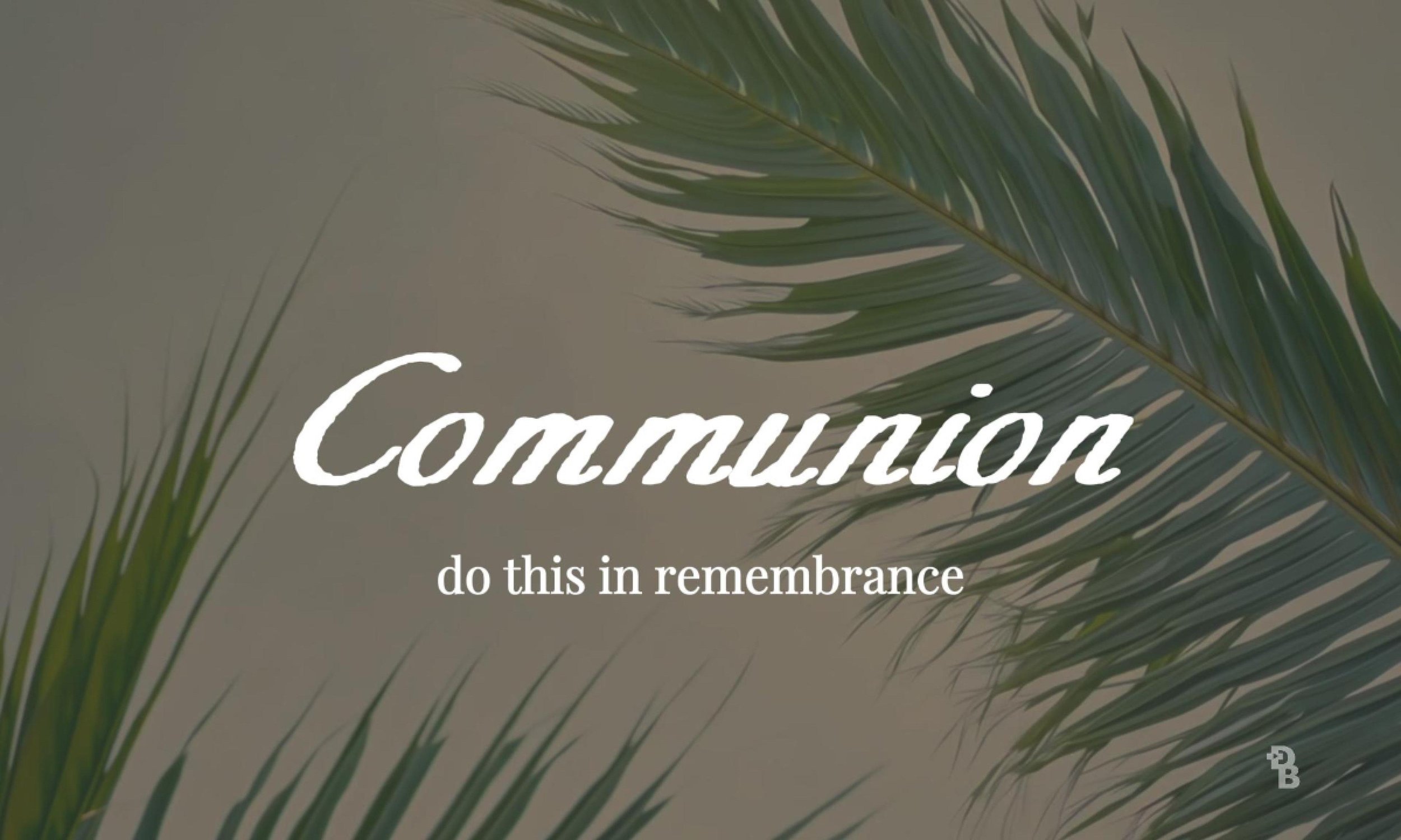 PALM Communion