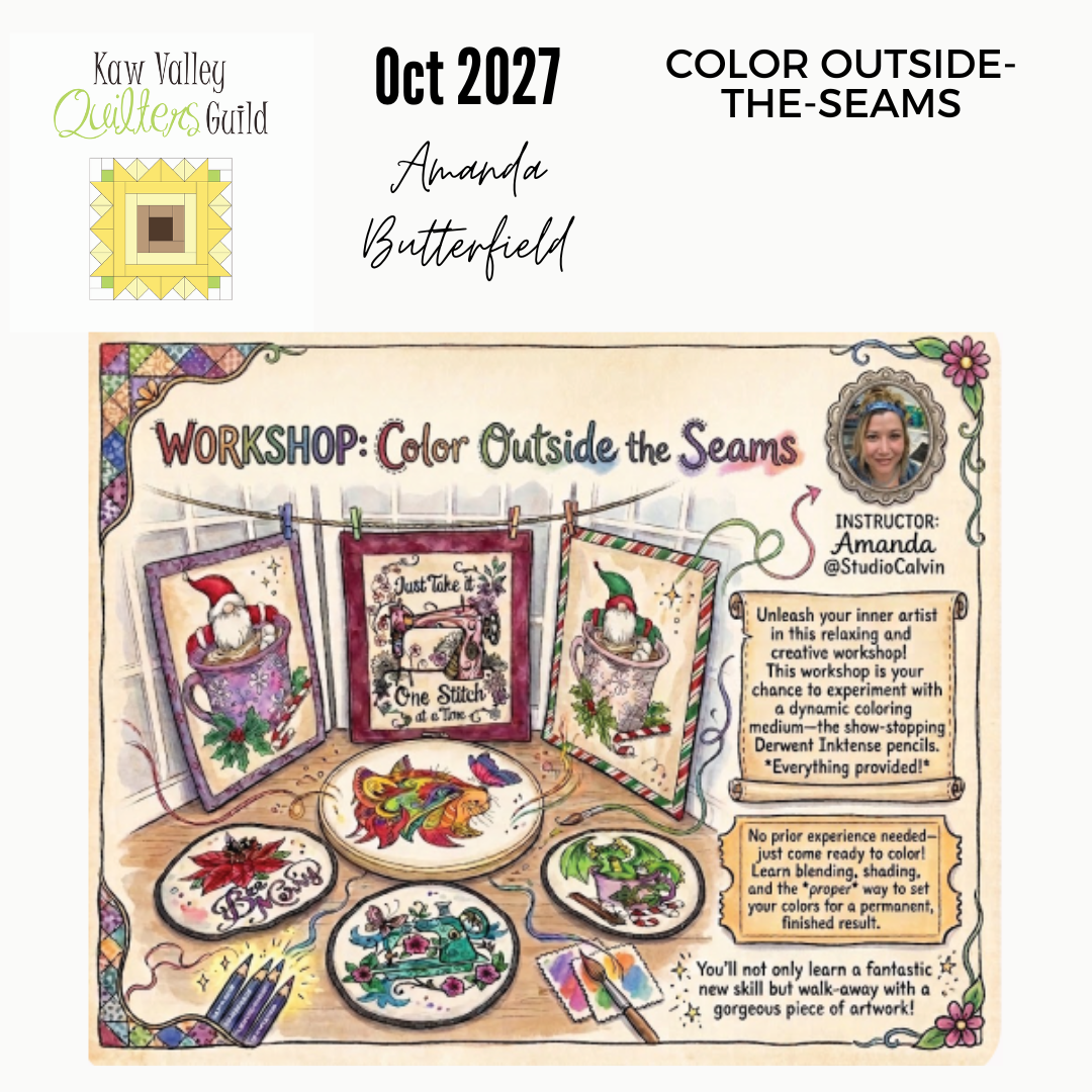 Color Outside the Seams Workshop
