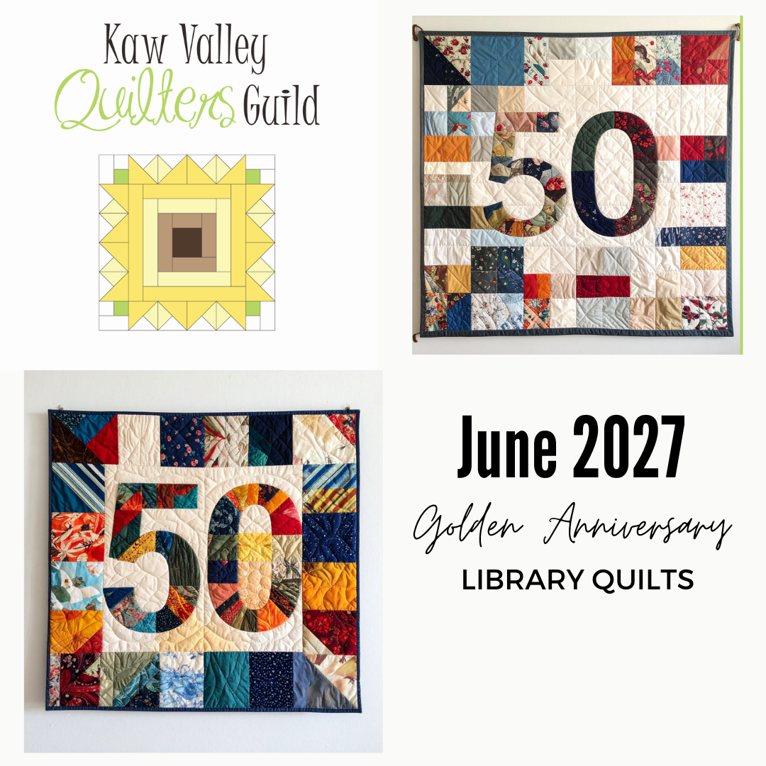 June 2027 KVQG 50th: Library Quilts
