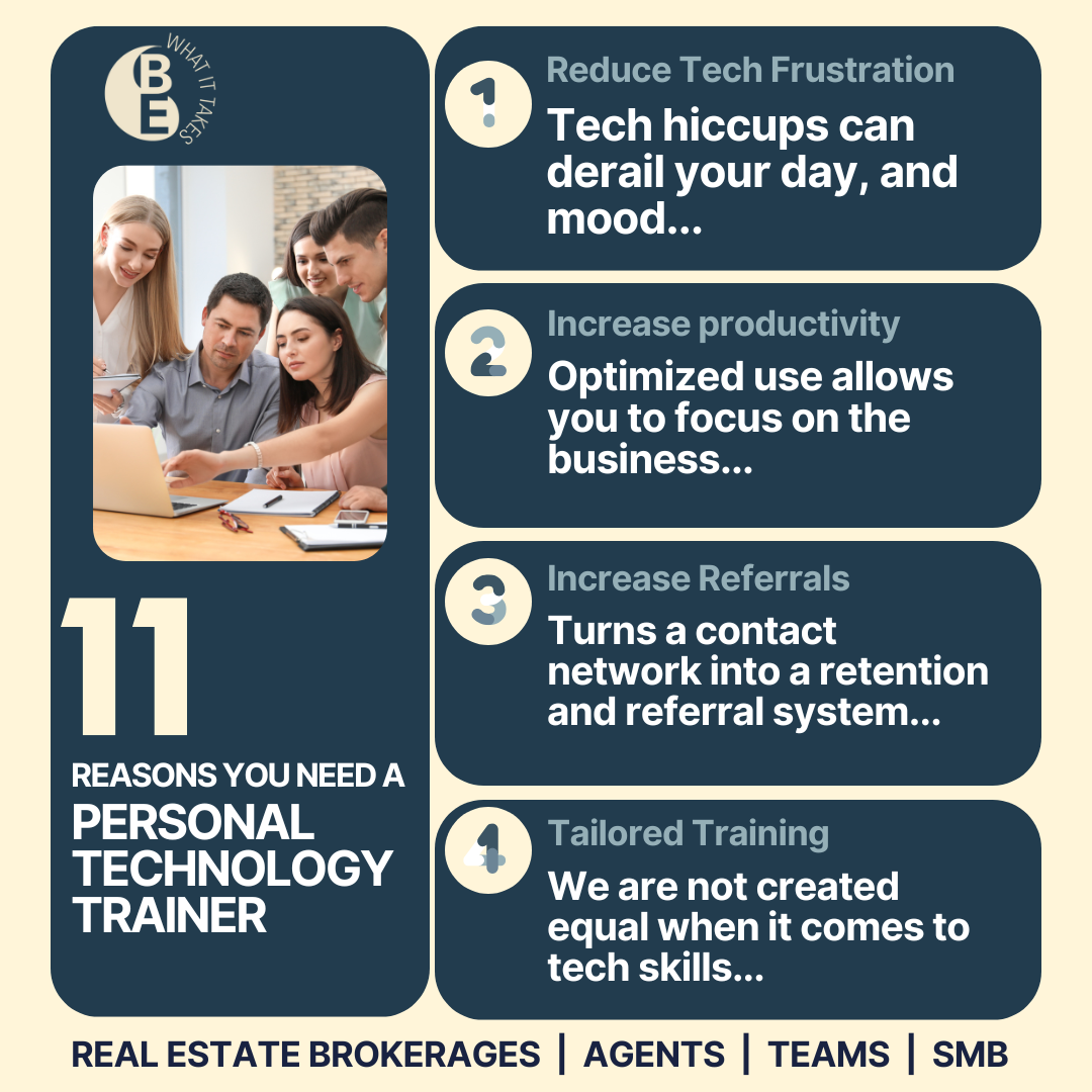 Graphic: 11 reasons you need a personal technology trainer