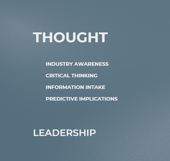 Graphic: thought leadership
