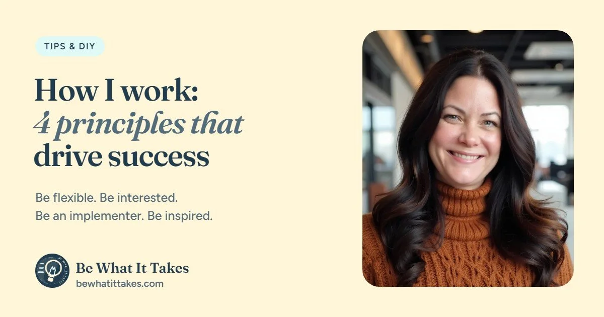 4 Principles That Drive Business Success