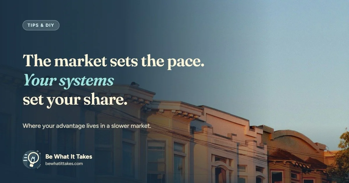 The Market Sets the Pace. Your Systems Set Your Share.