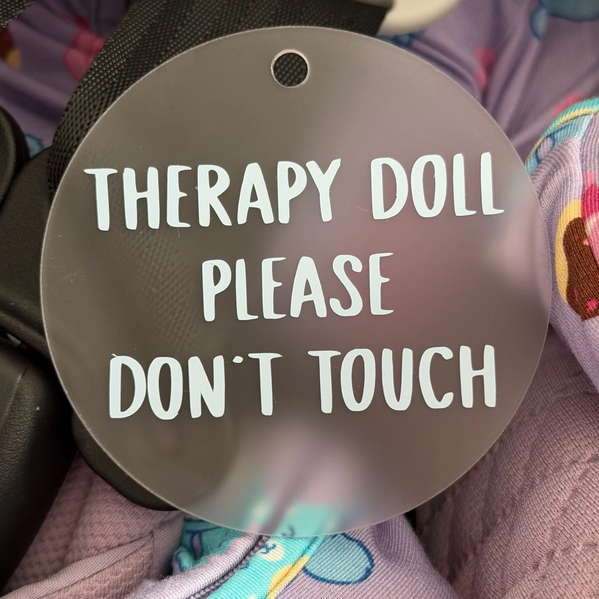 Doll Outing Sign- 
