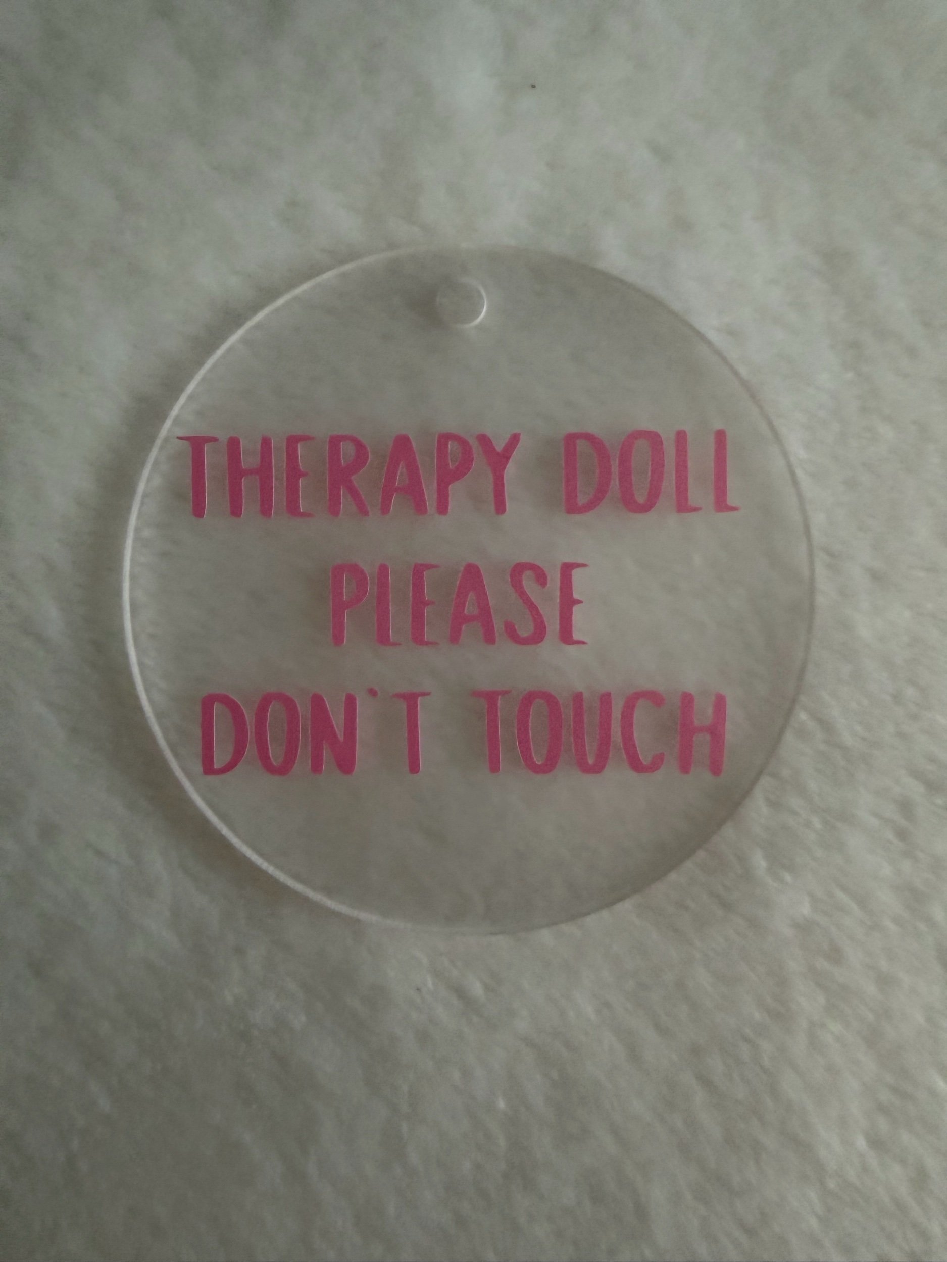Doll Outing Sign- 