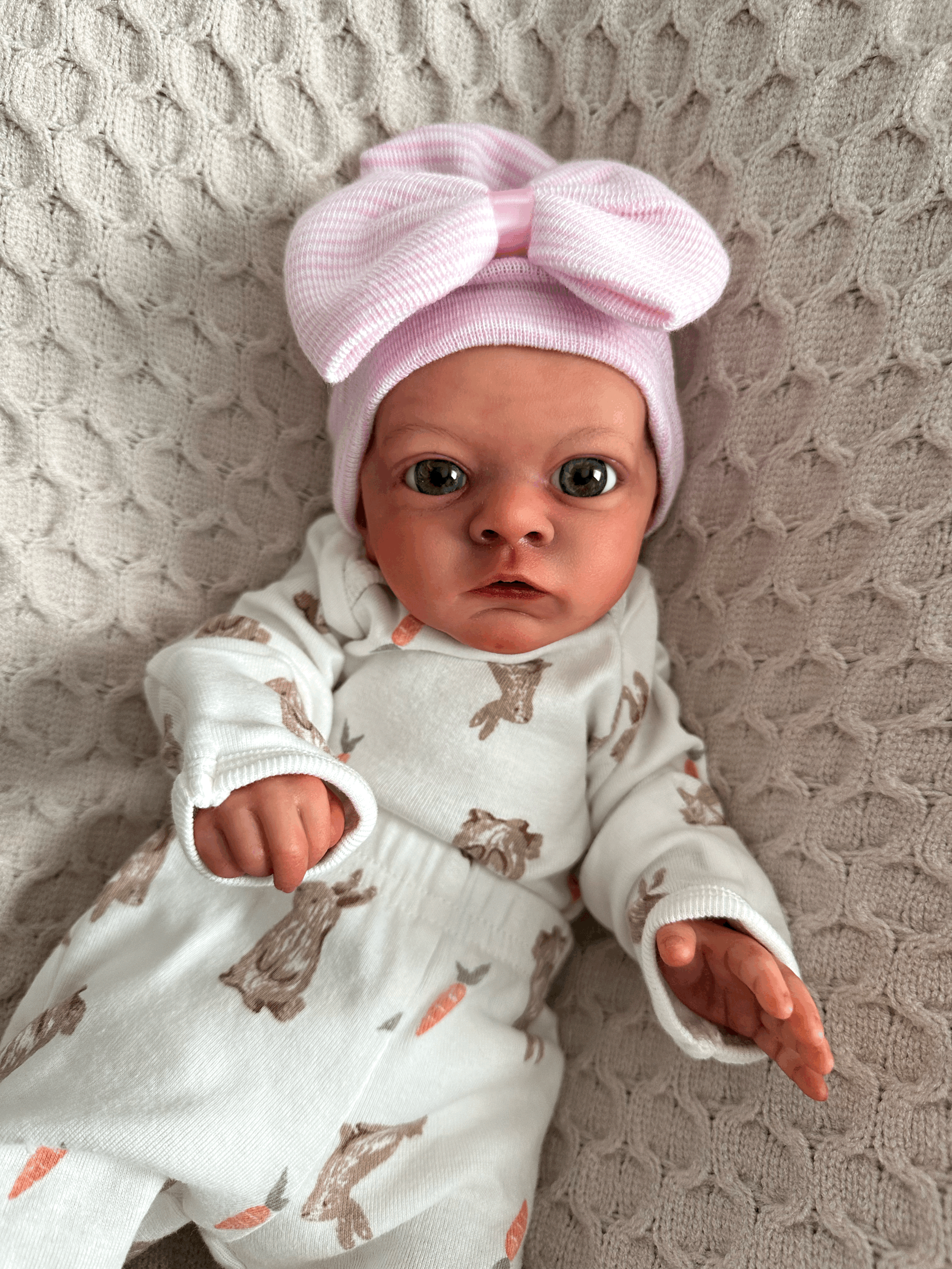 Reborn Art Doll Jasmin By Priscilla Lopes, Painted By Prototype Artist Laura Inglis