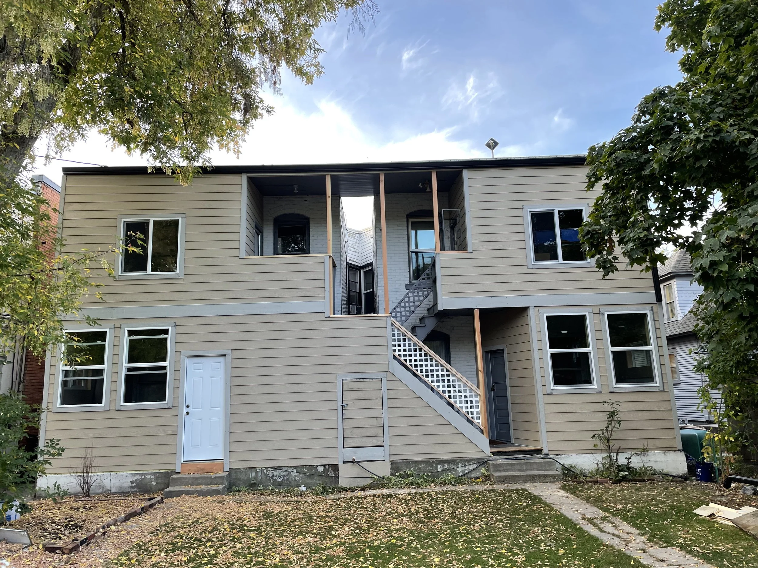 University Apartment Siding