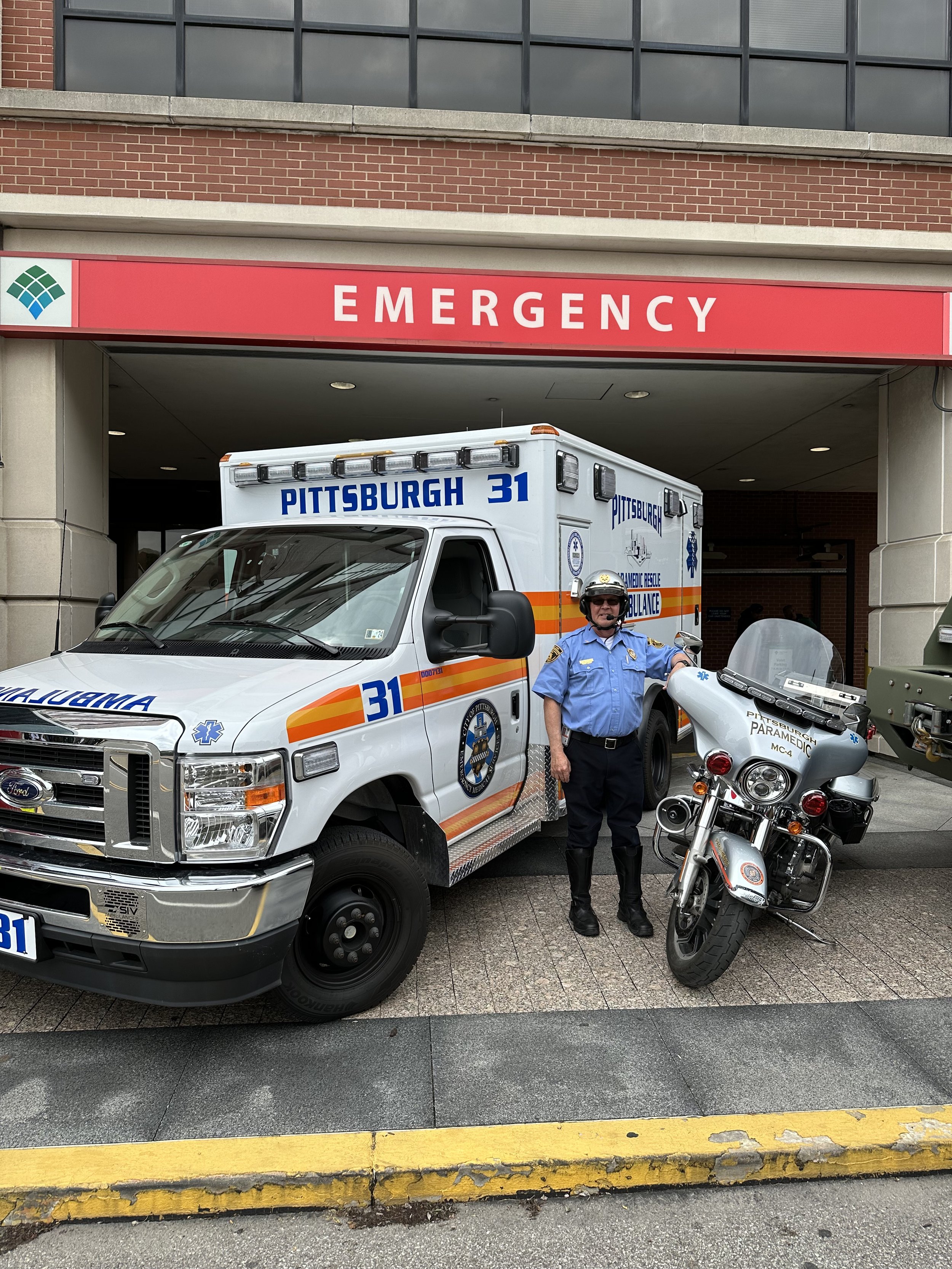 COPE (Community Outreach) event with Paramedic Crew Chief Bonasso